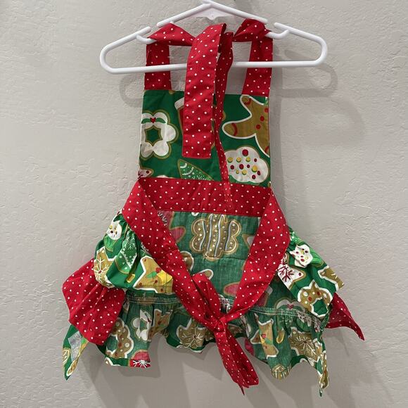 Eleanor Rose Christmas Cookies Baking Apron - Picture 4 of 8